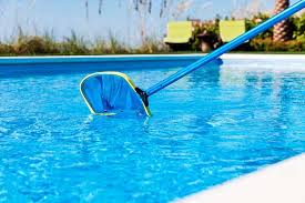 Image of a skimmer in a pool